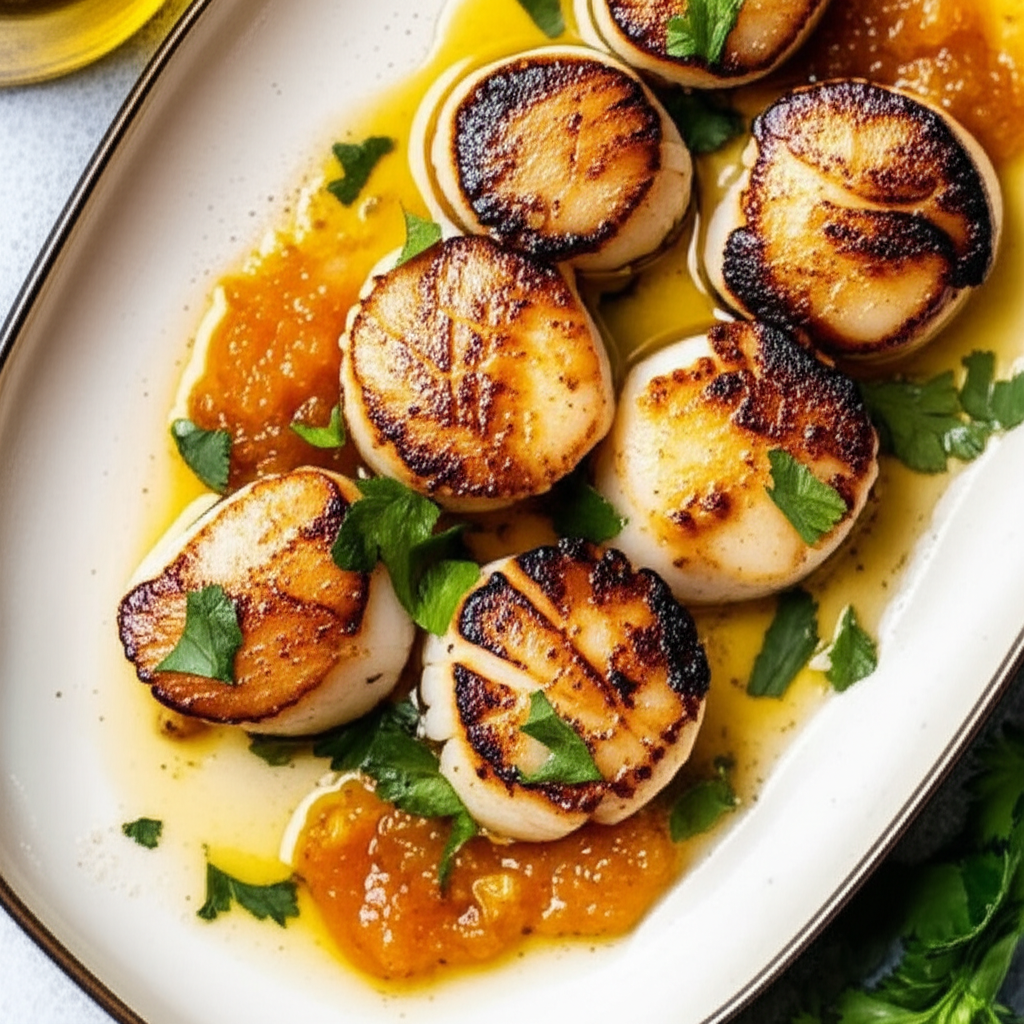 2 Minute Scallops image