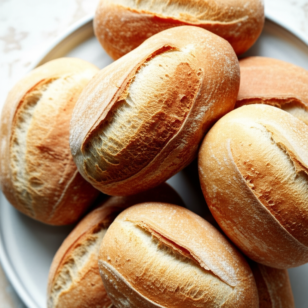 Authentic Bolillos Mexican Bread Rolls For Tortas image