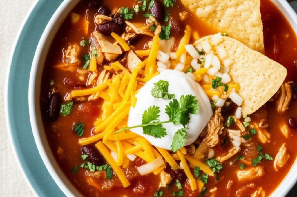 Authentic Chicken Tortilla Soup image