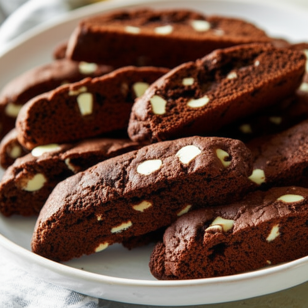 Authentic Chocolate Biscotti image