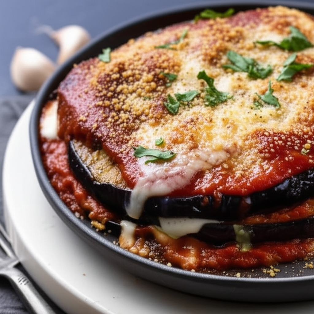 Authentic Eggplant Parmesan image