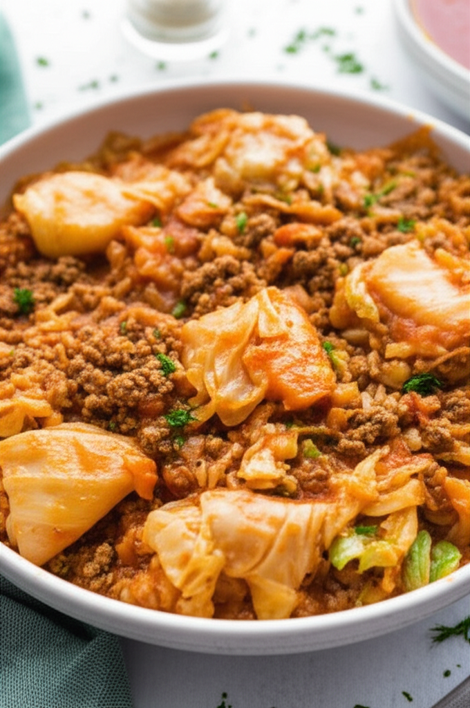 2 Pot Stove Top Unstuffed Cabbage Rolls image