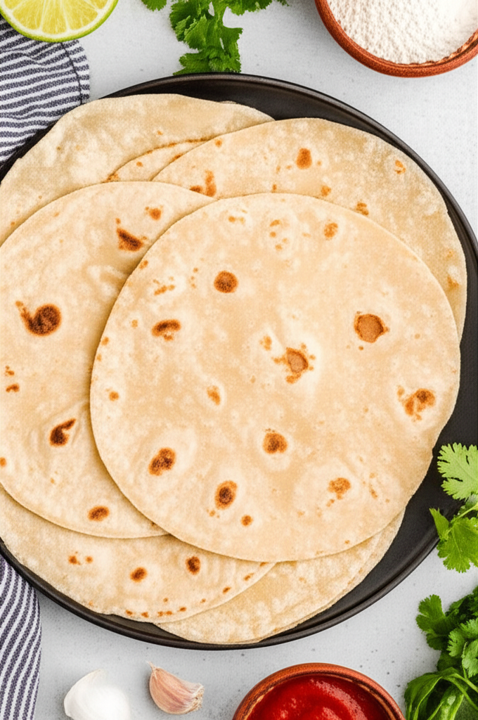 Authentic Homemade Flour Tortillas image