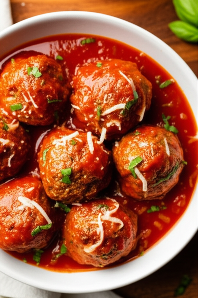 Authentic Italian Meatballs Polpette image