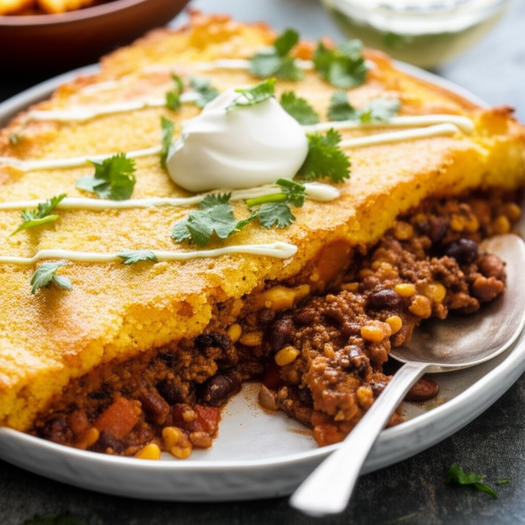 Authentic Mexican Tamale Pie image