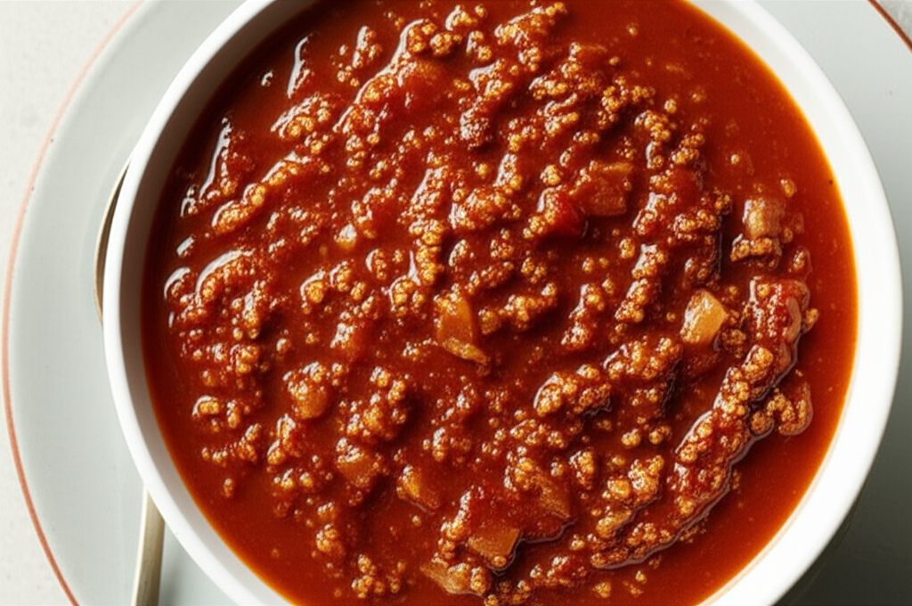 Authentic Midwestern Hot Dog Chili Hot Dog Sauce image