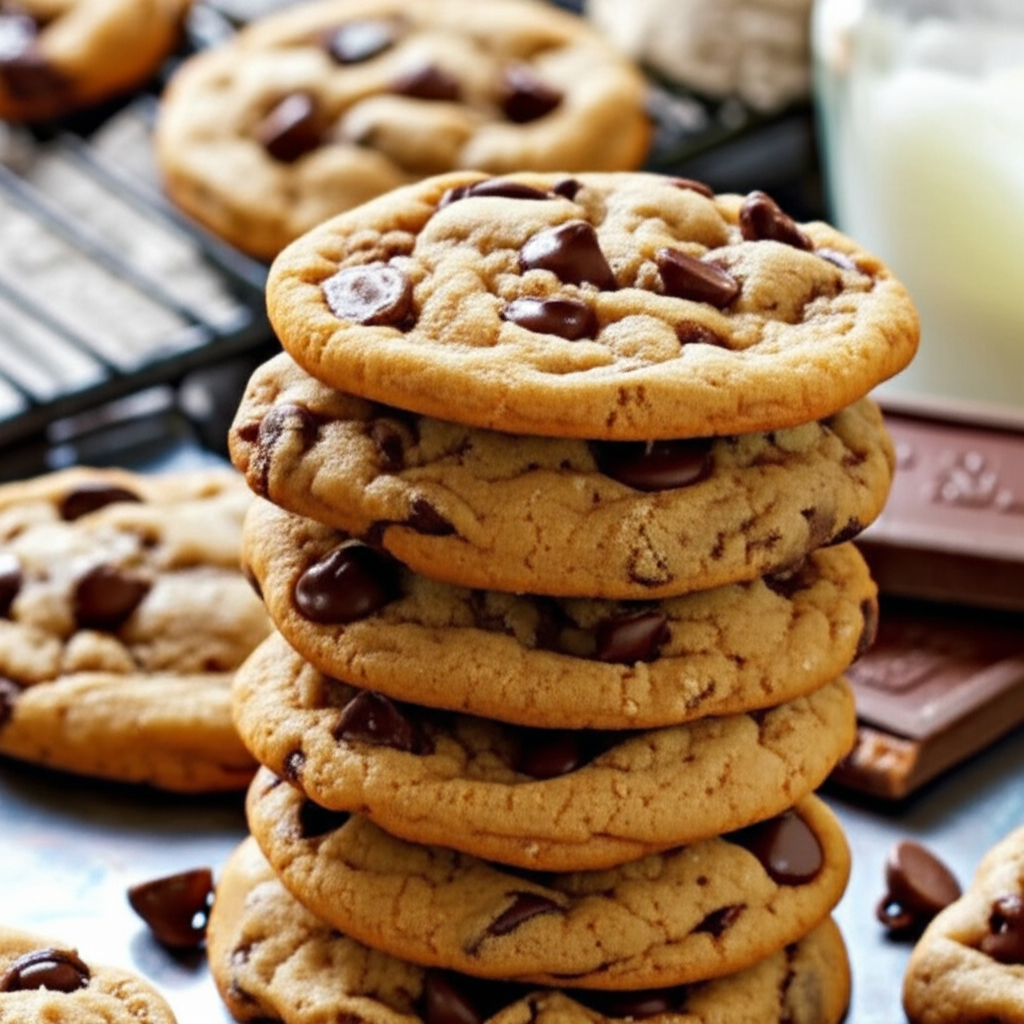 Authentic Mrs Fields Chocolate Chip Cookies image