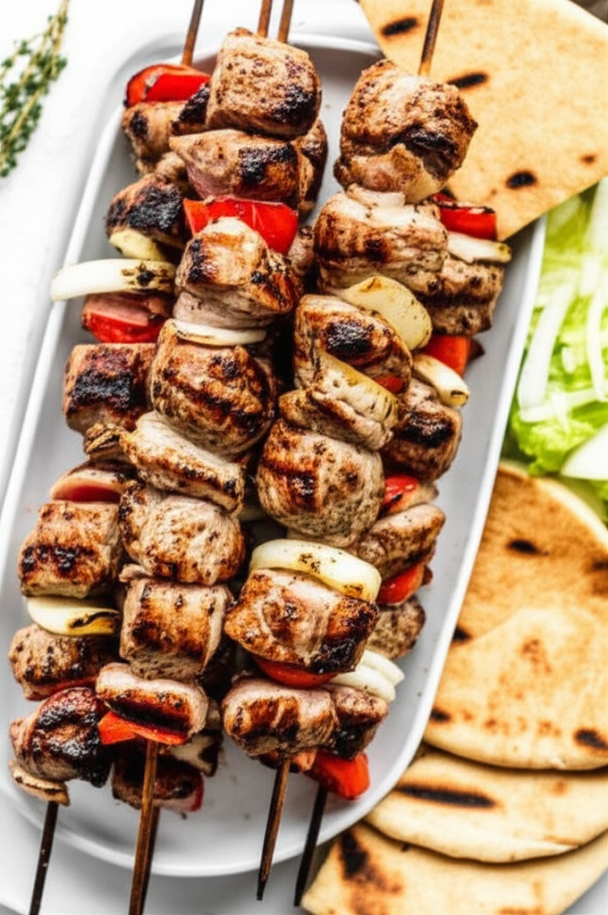 Authentic Pork Souvlaki image