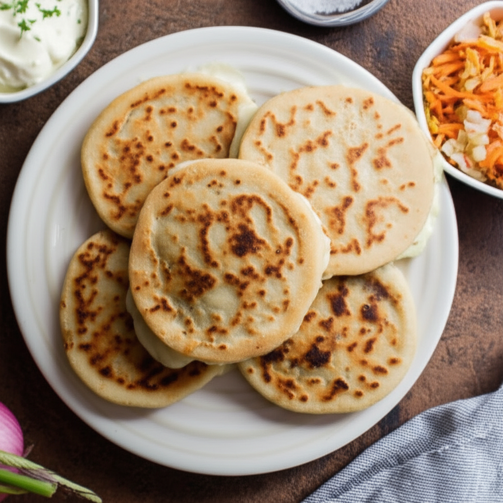 Authentic Salvadorean Pupusas image