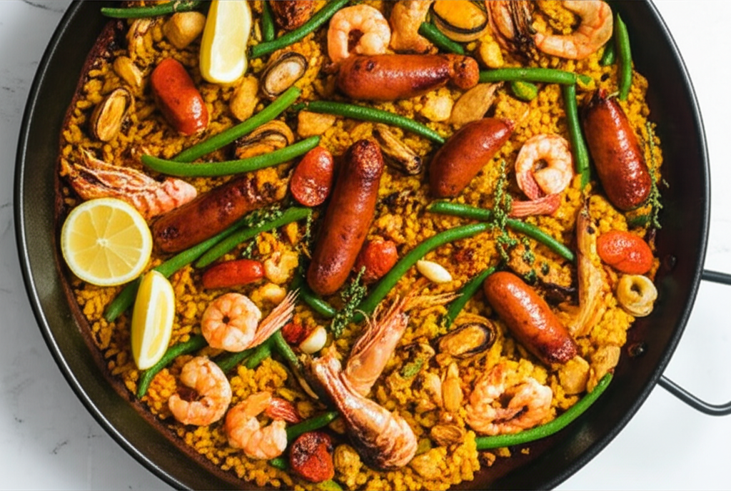 Authentic Spanish Paella image