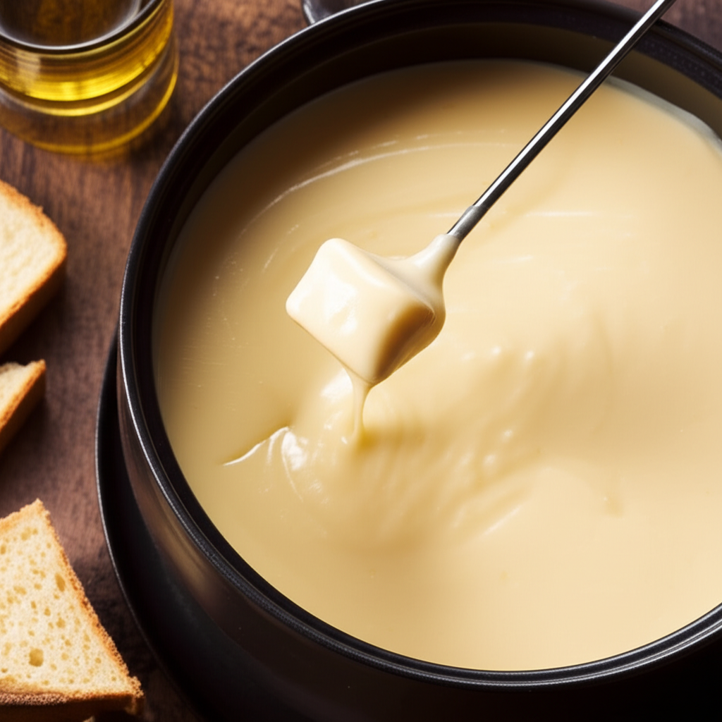 Authentic Swiss Fondue image