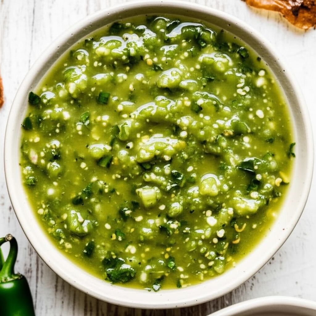 Authentic Tomatillo Salsa image