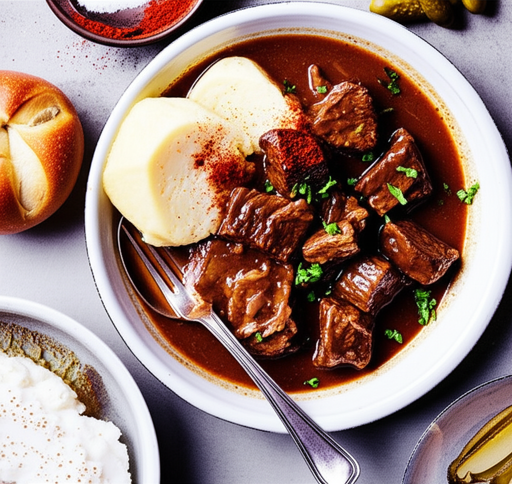 Authentic Viennese Goulash Wiener Fiakergulasch image