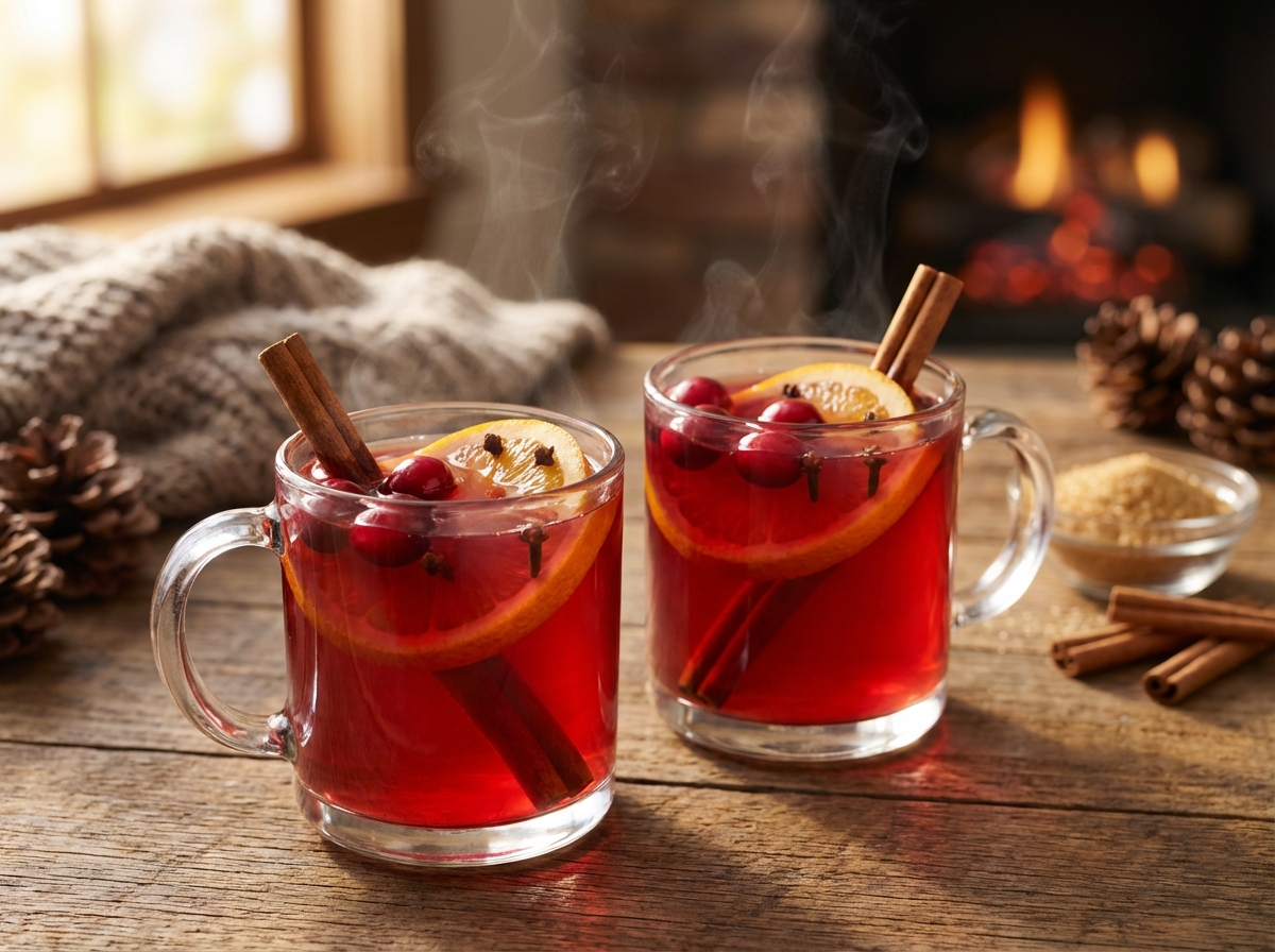 Hot Cranberry Cider image