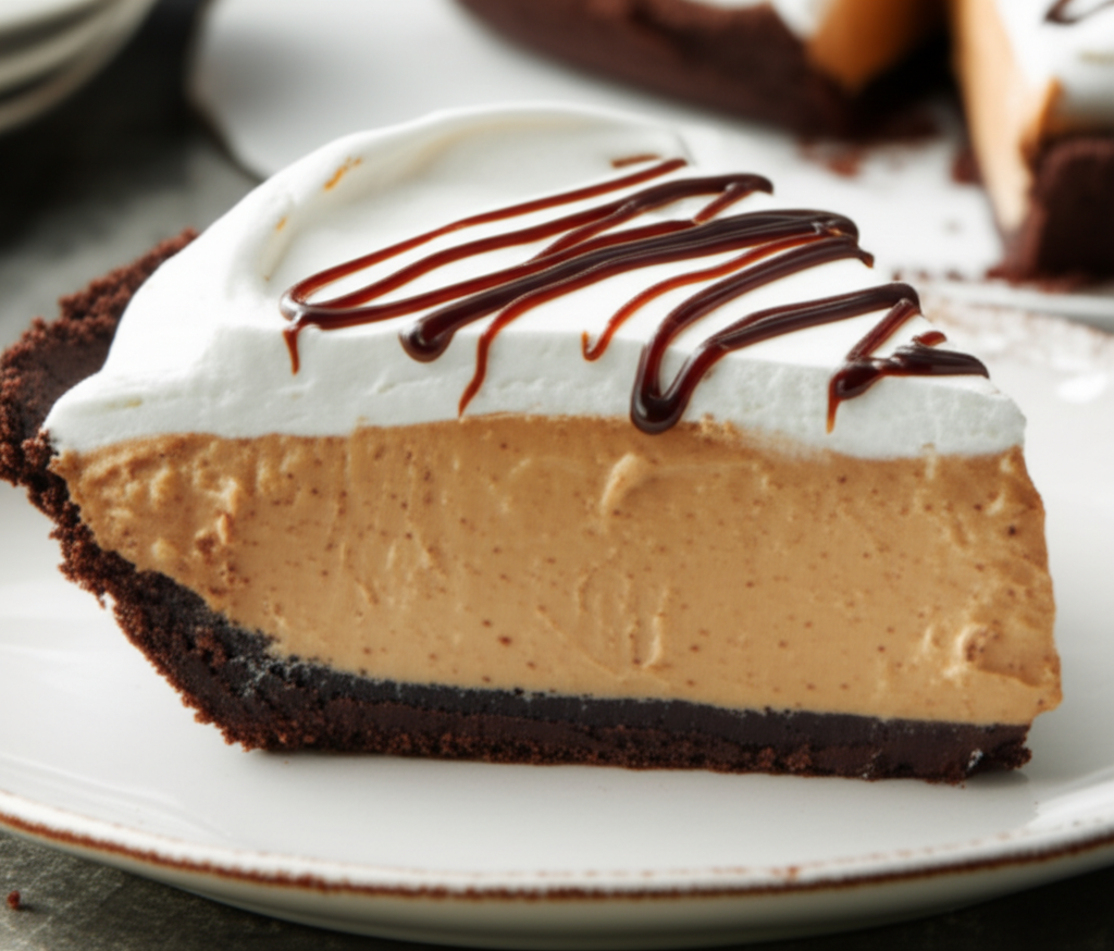 Hot Fudge Peanut Butter Pie image