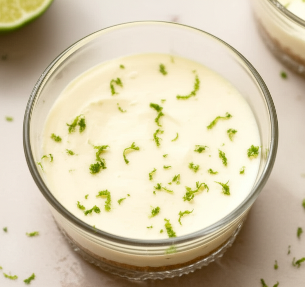 2 Minute Microwave Lime Cheesecake image