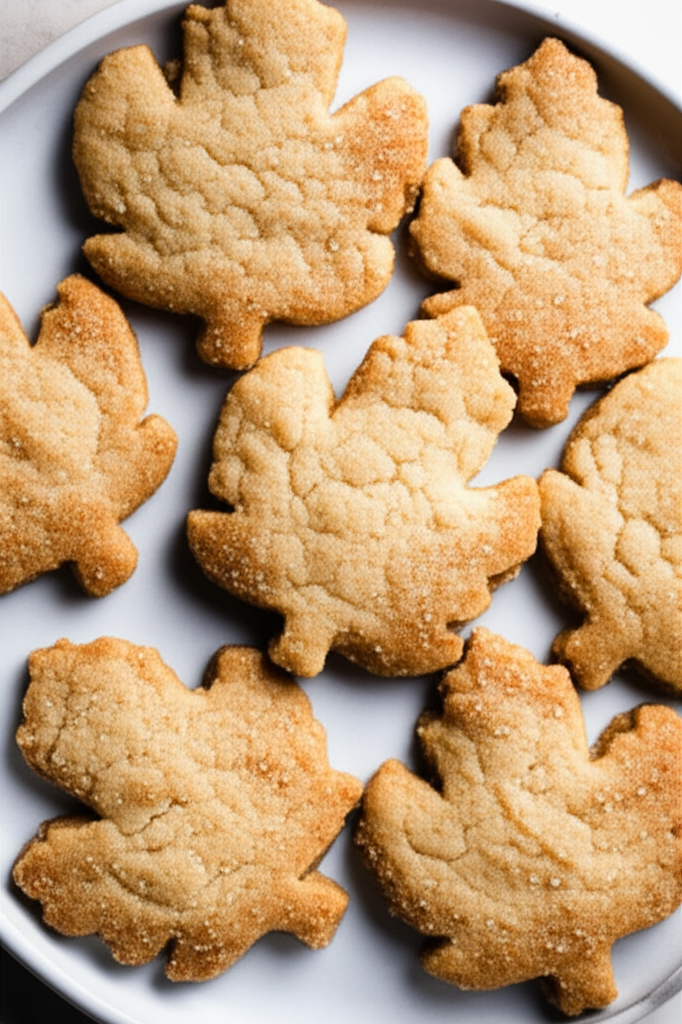 Autumn Maple Cutout Cookies image