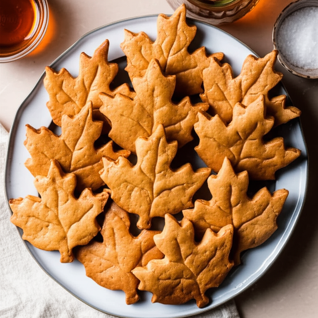 Autumn Maple Leaf Cookies image