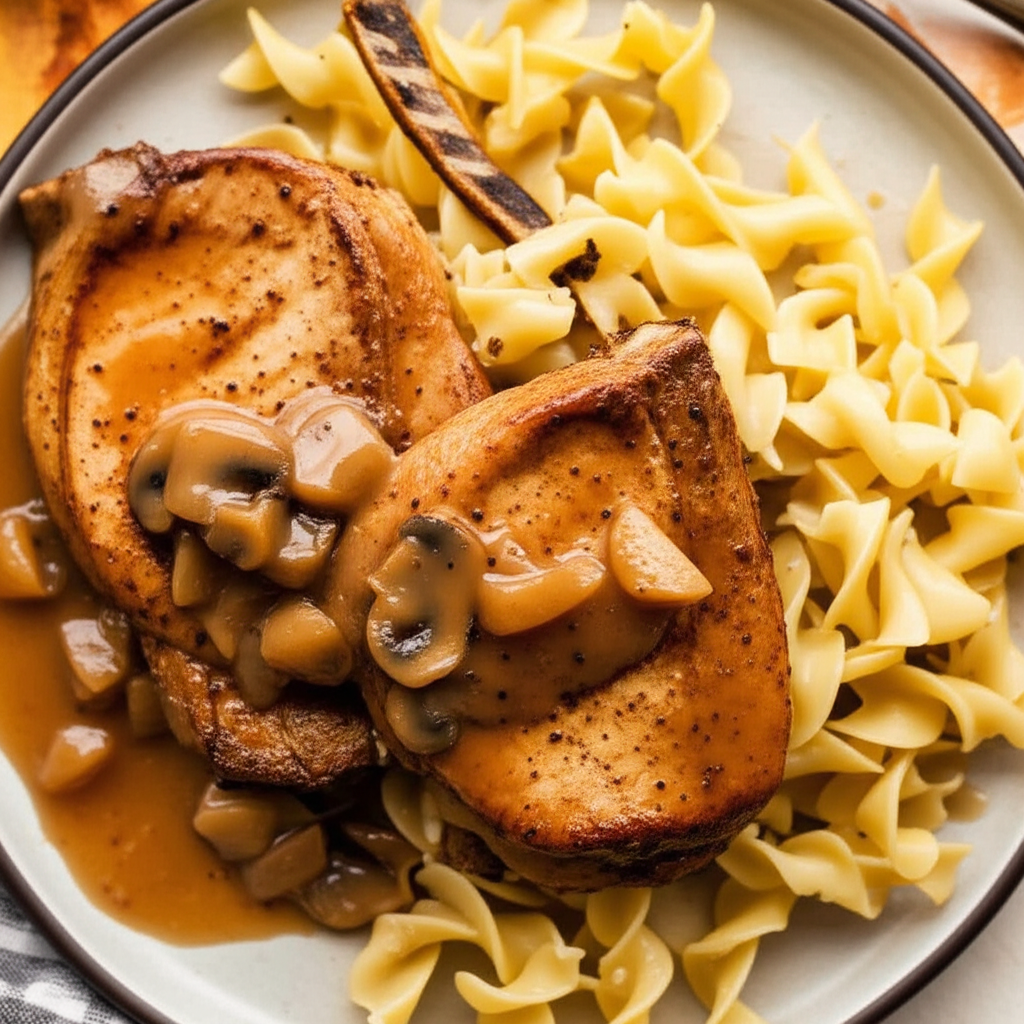 Autumn Pork Chops image