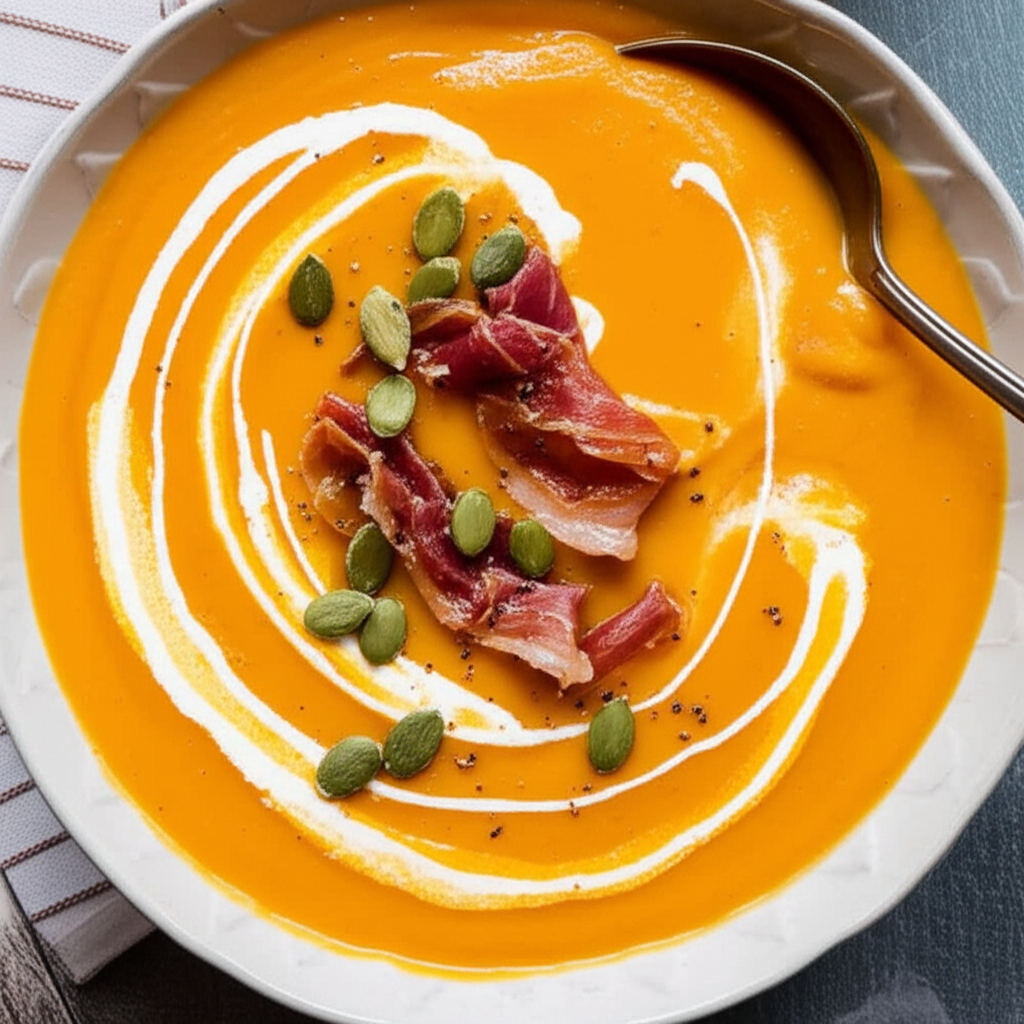 Autumn Pumpkin And Squash Soup image