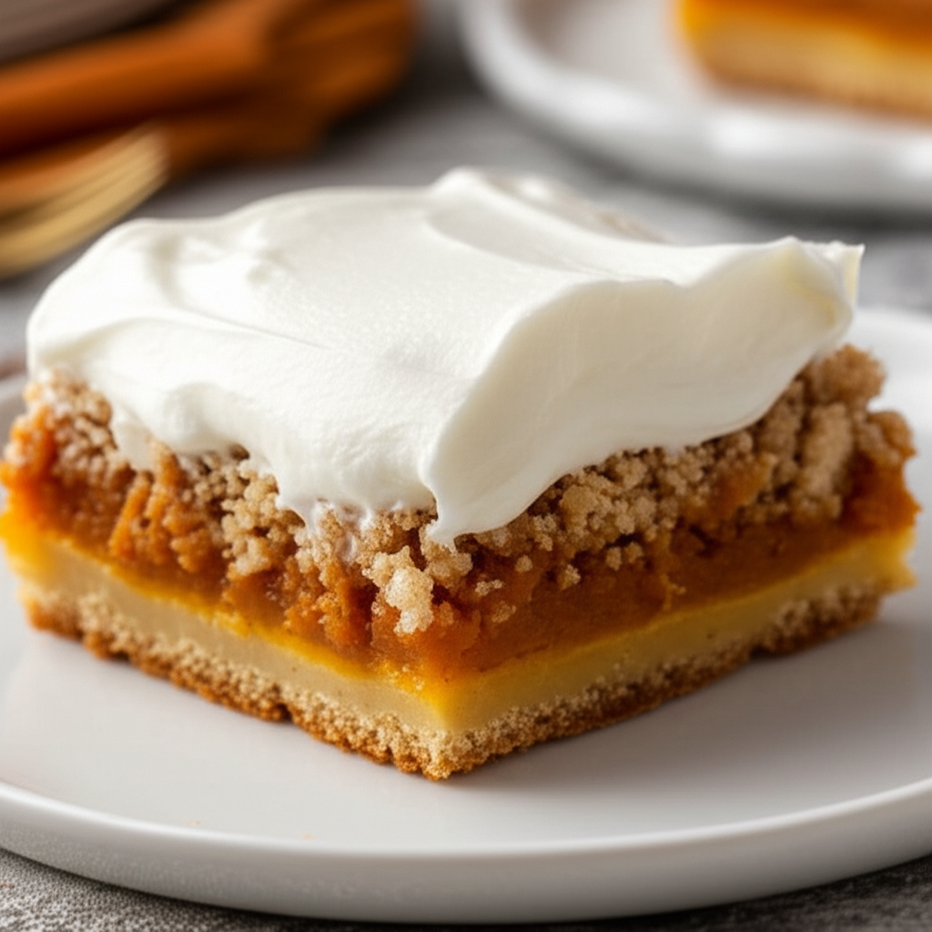 Autumn Pumpkin Crisp W Creamy Frosting image