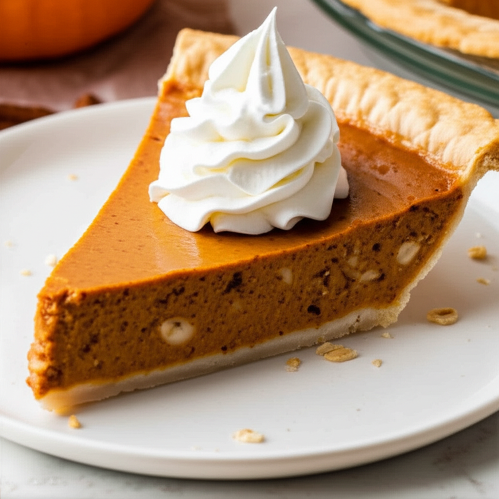 Autumn Pumpkin Hazelnut Pie image