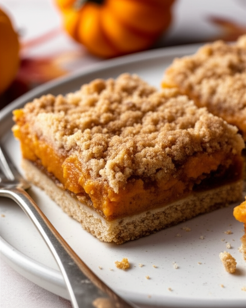 Autumn Pumpkin Spice 4 Layer Bars image