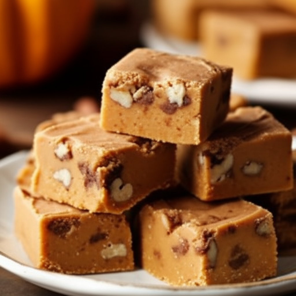 Autumn Pumpkin Spice Fudge image