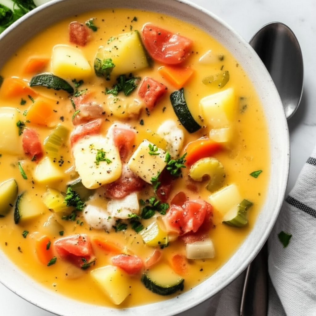 Autumn Vegetable Soup image