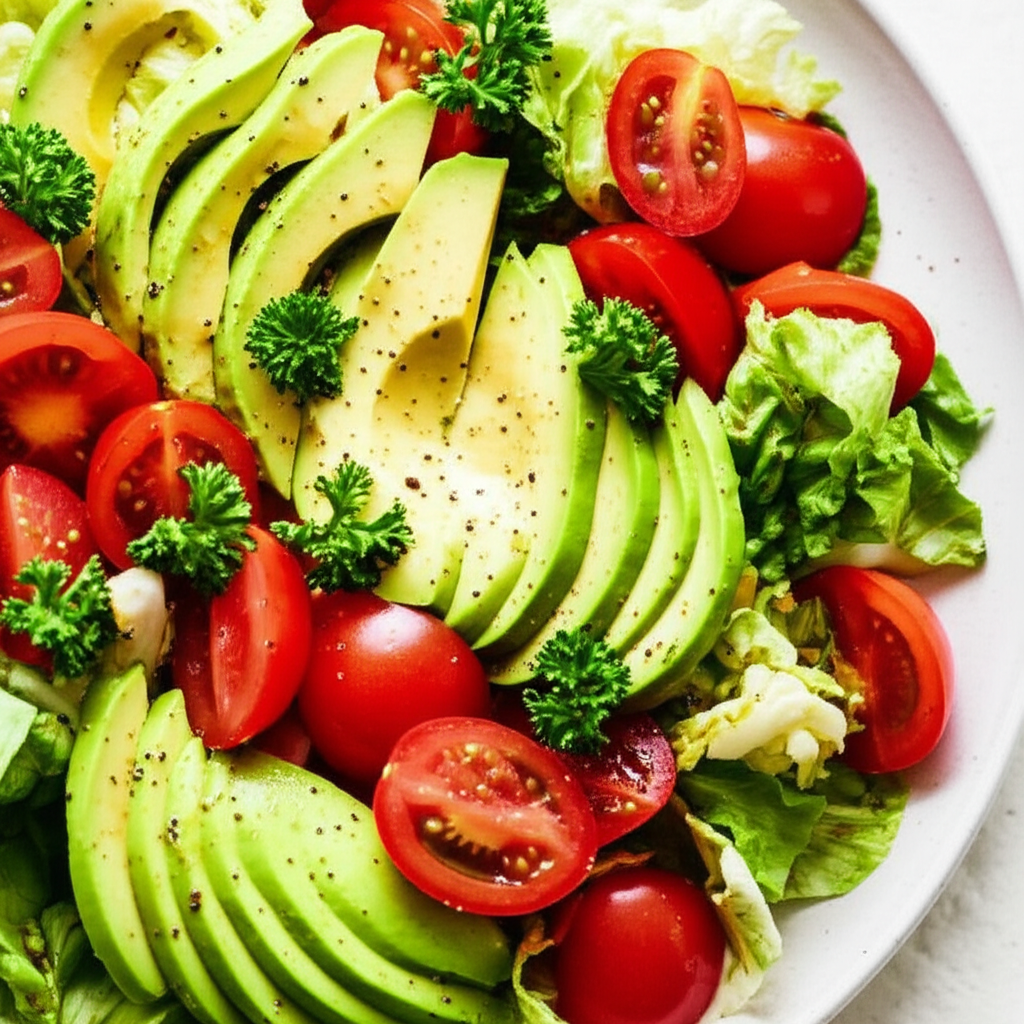 Avacado And Tomato Salad image