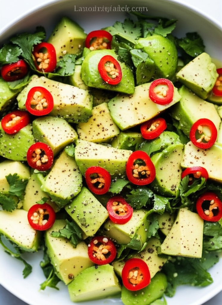 Avocado Jalapeno Salad image
