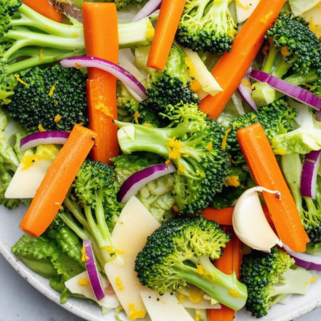 Ila S Salad With Lemon Garlic Dressing image