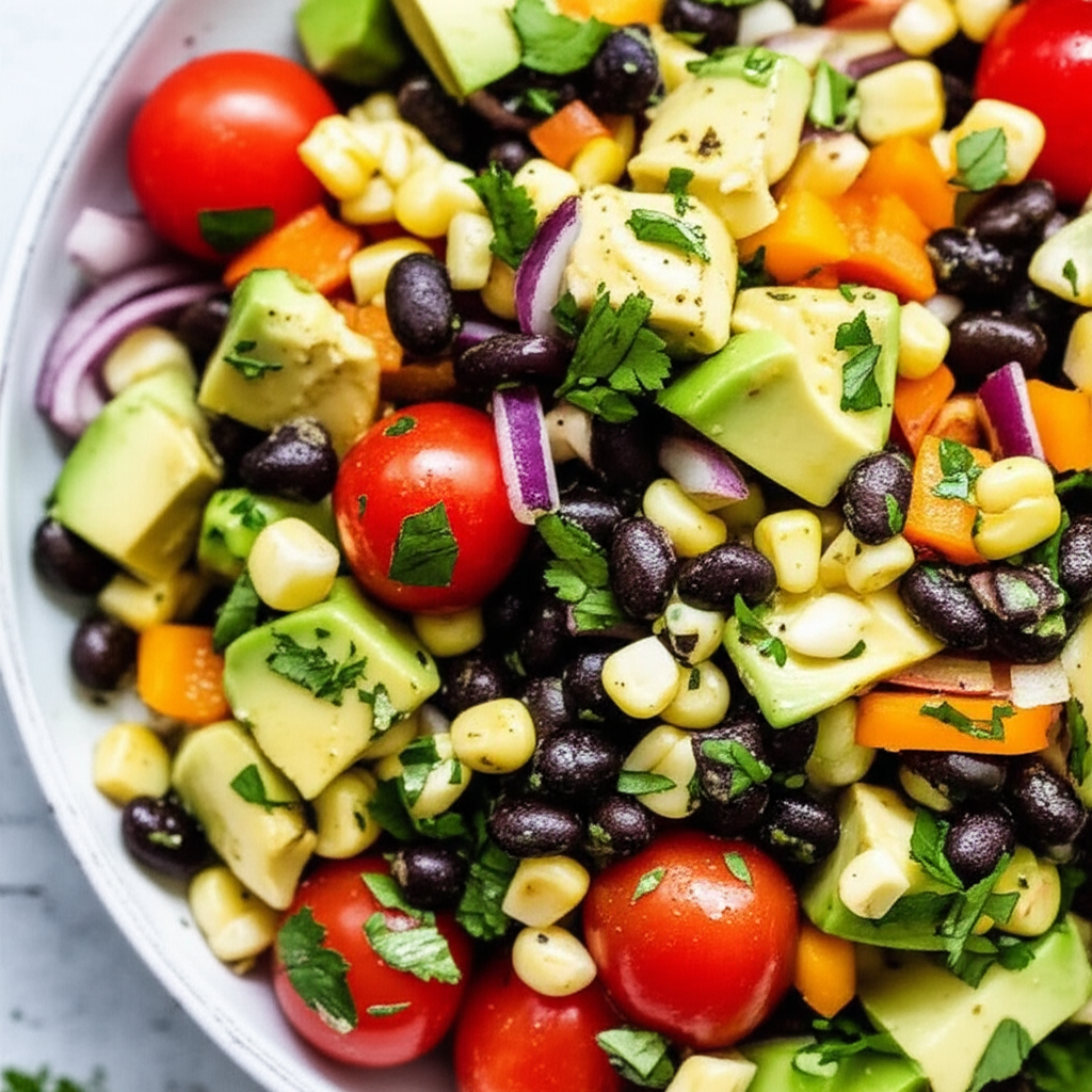 Avocado And Black Bean Salad Tyler Florence image