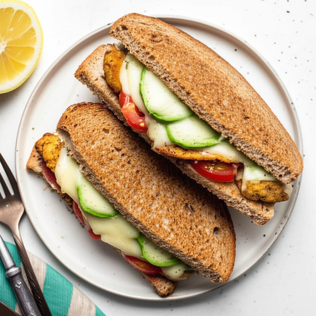 Avocado And Chicken Melts image