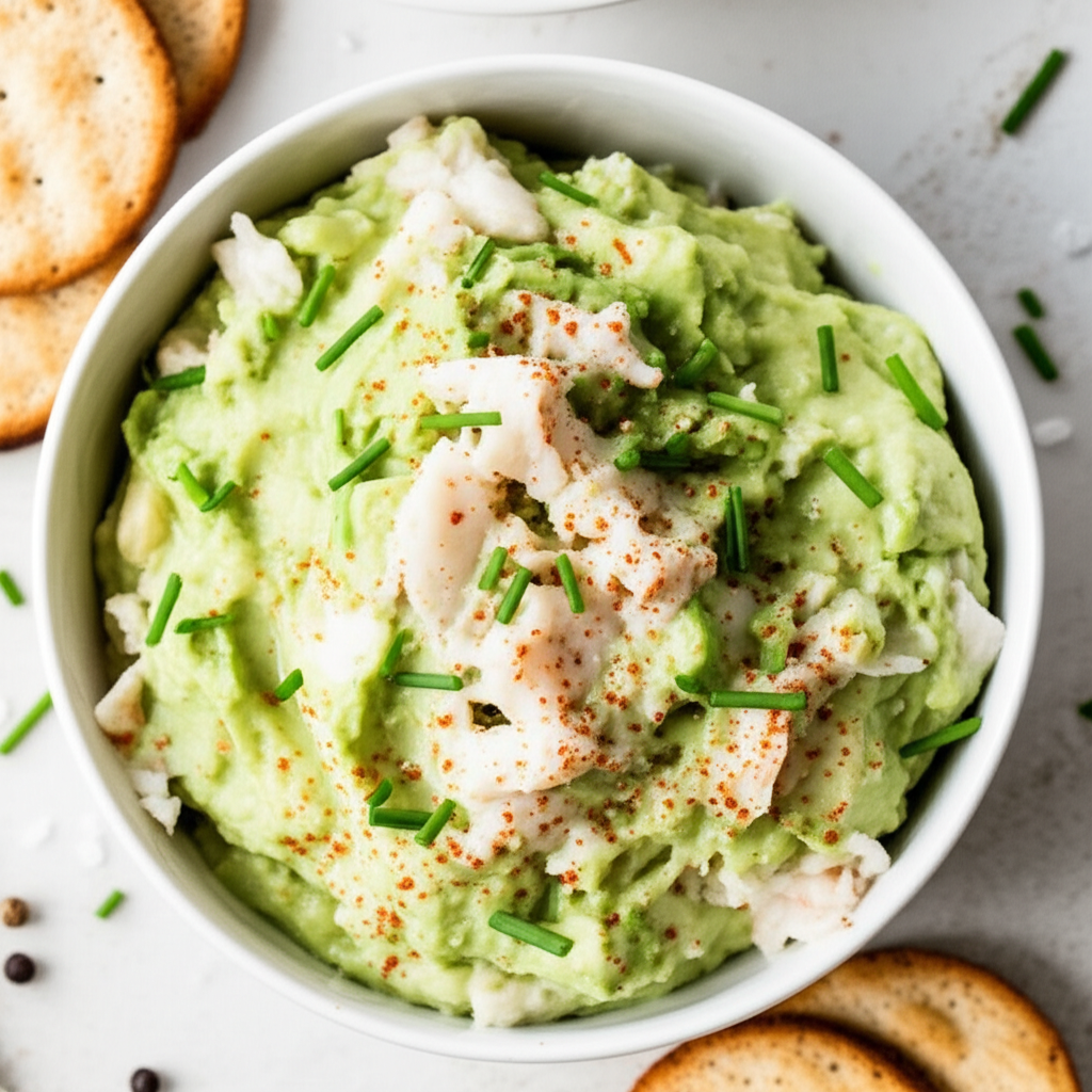 Avocado And Crabmeat Dip image