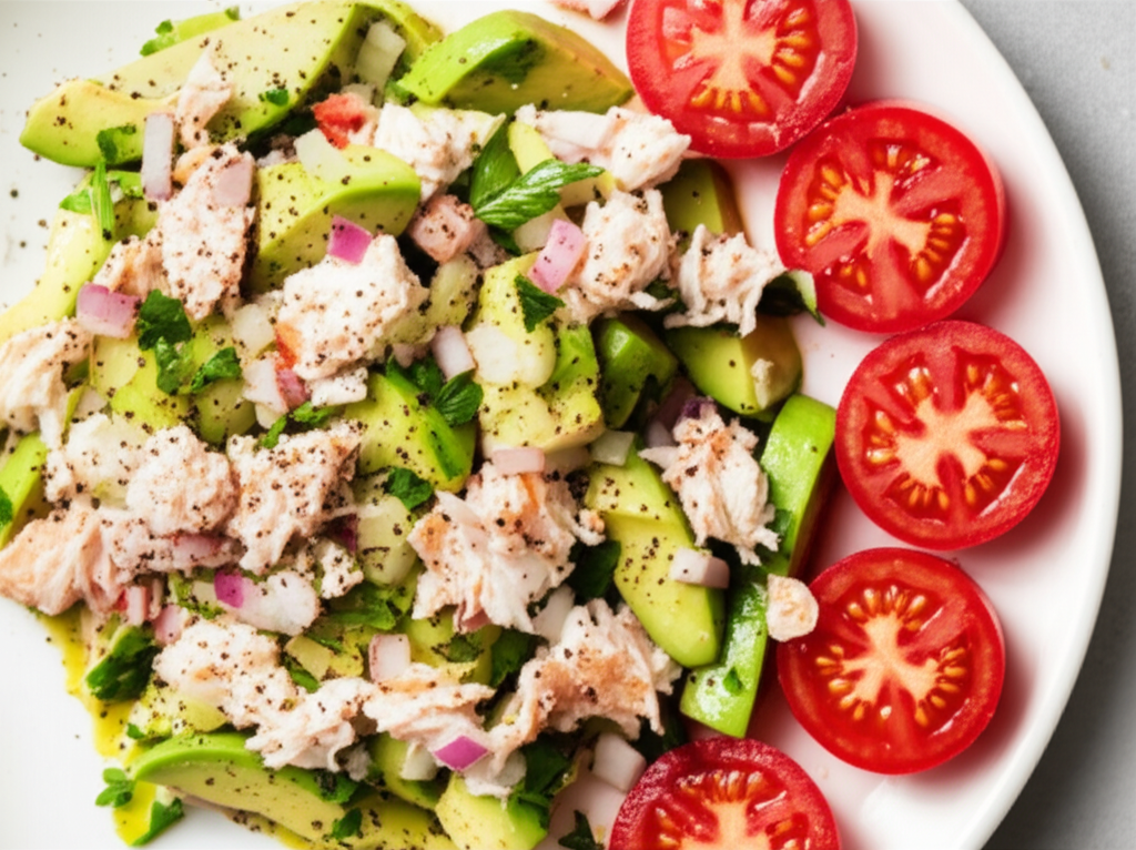 Avocado And Crabmeat Salad image