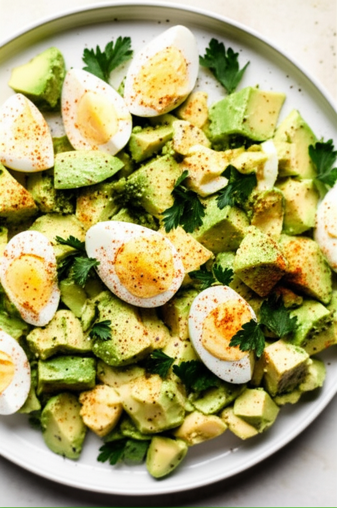Avocado And Egg Salad image