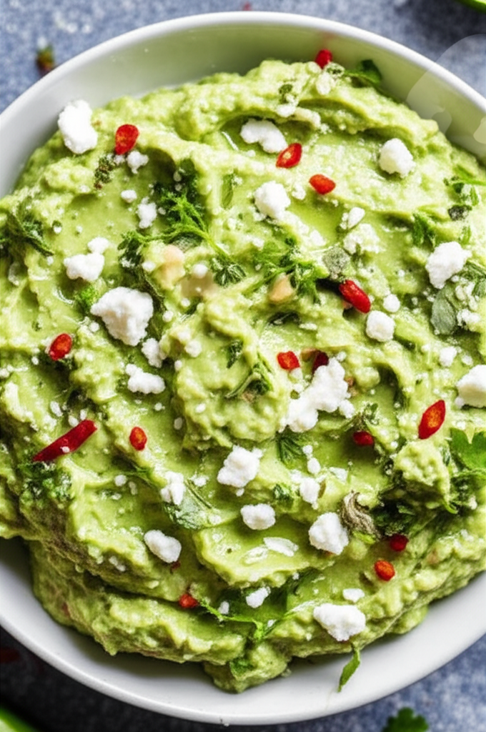 Avocado And Goat Cheese Dip image
