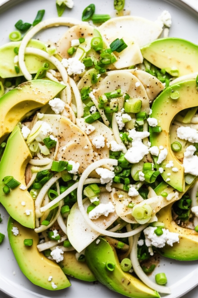 Avocado And Kohlrabi Salad image