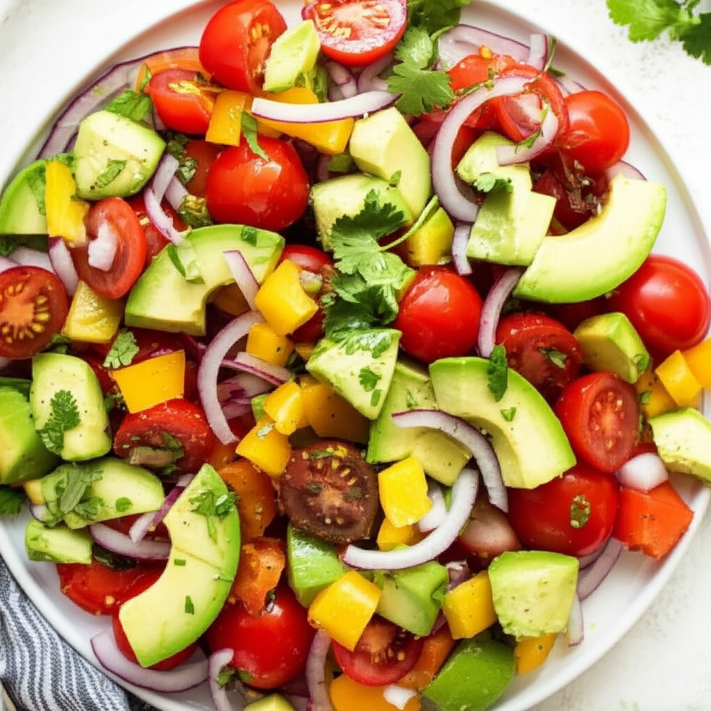 Avocado And Onion Salad image
