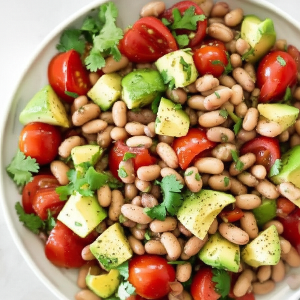 Avocado And Pinto Bean Salad image