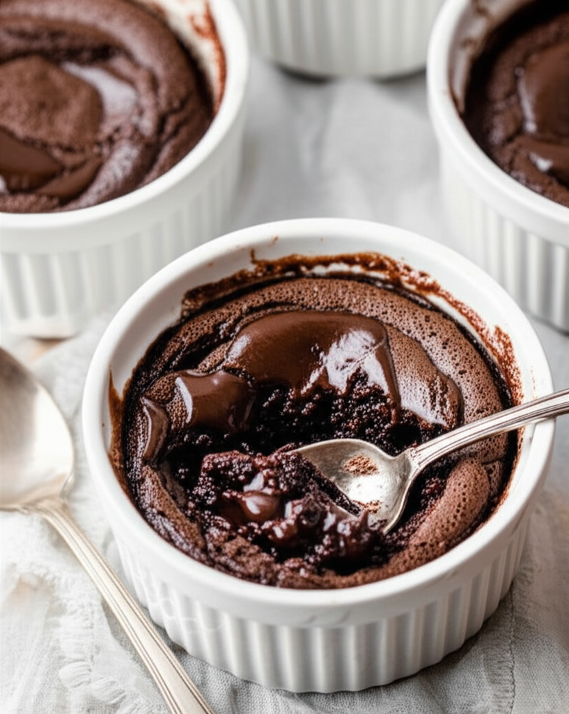 Individual Hot Fudge Sundae Cakes image