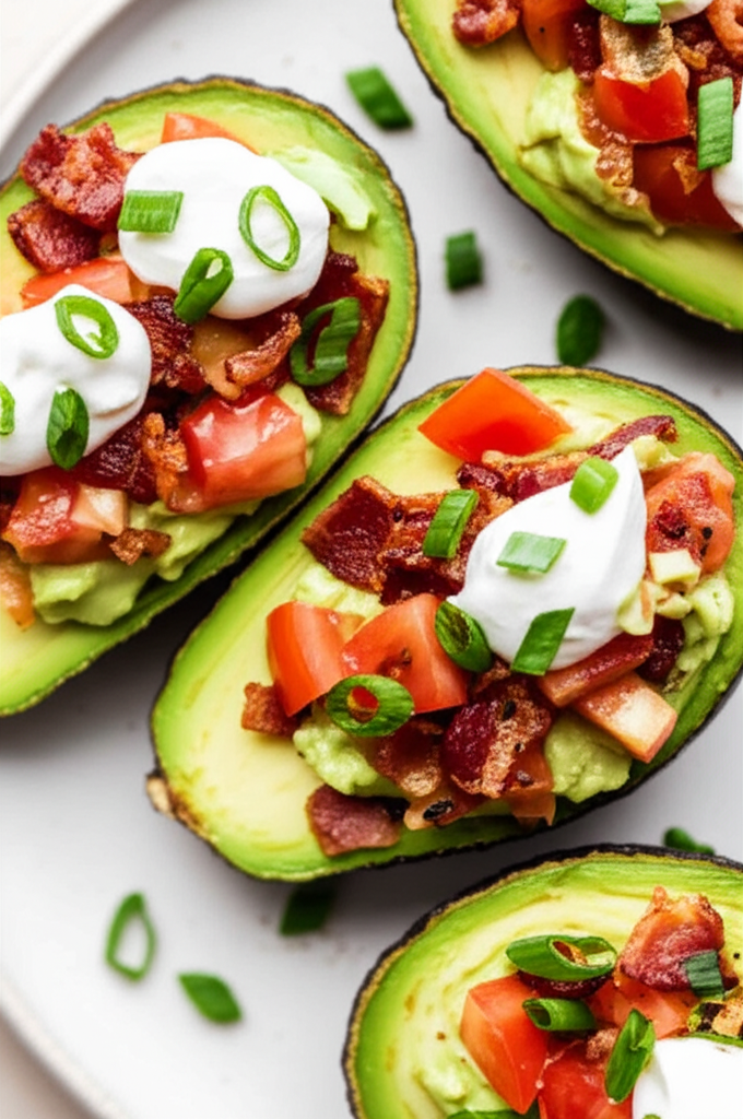 Avocado Bacon Boats image