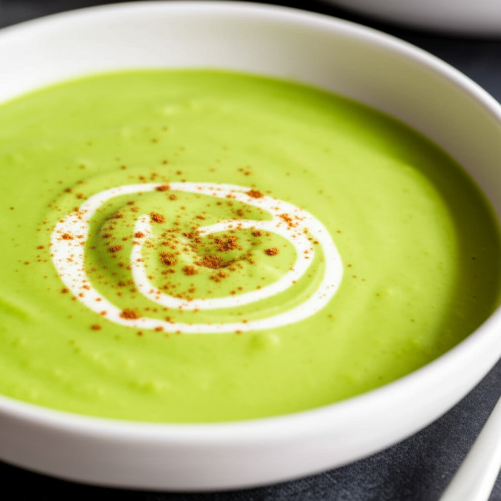 Avocado Banana Chilled Soup image