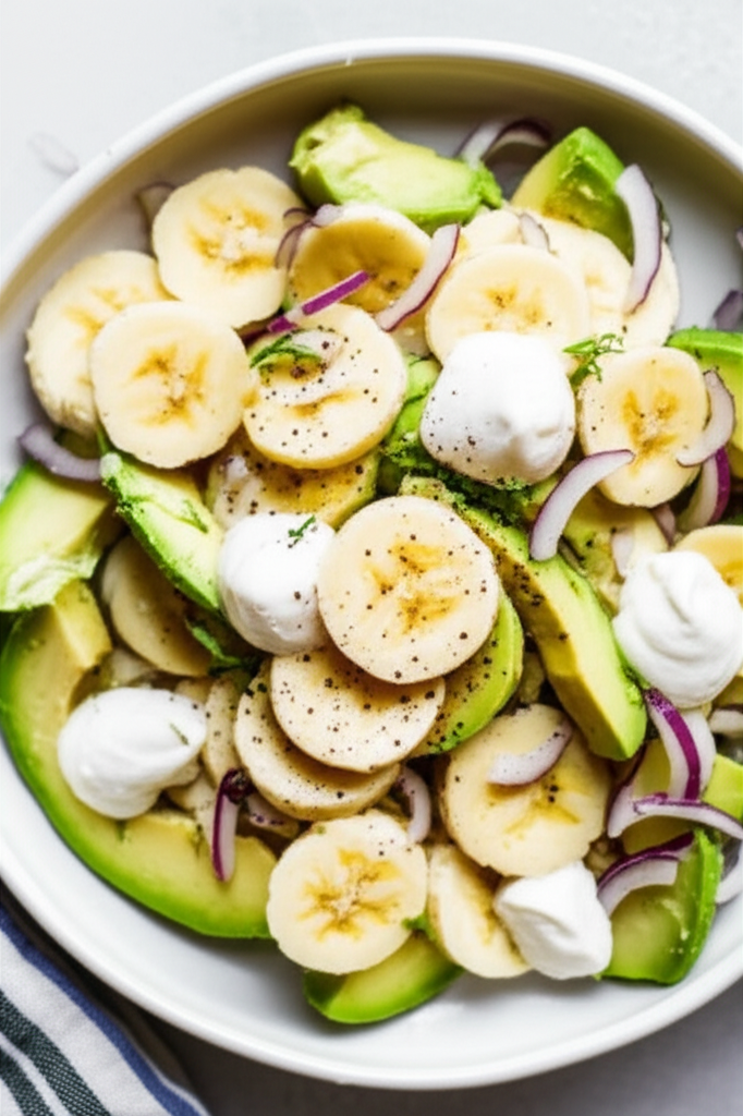 Avocado Banana Salad image