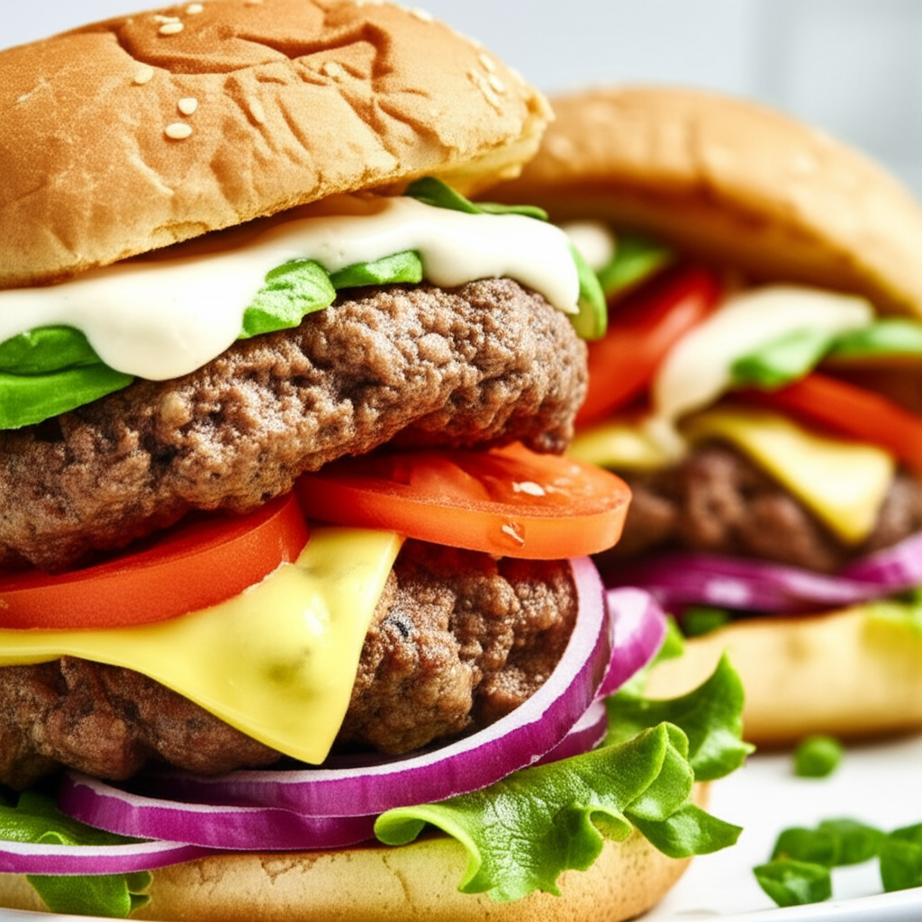 Avocado Beef Burgers image