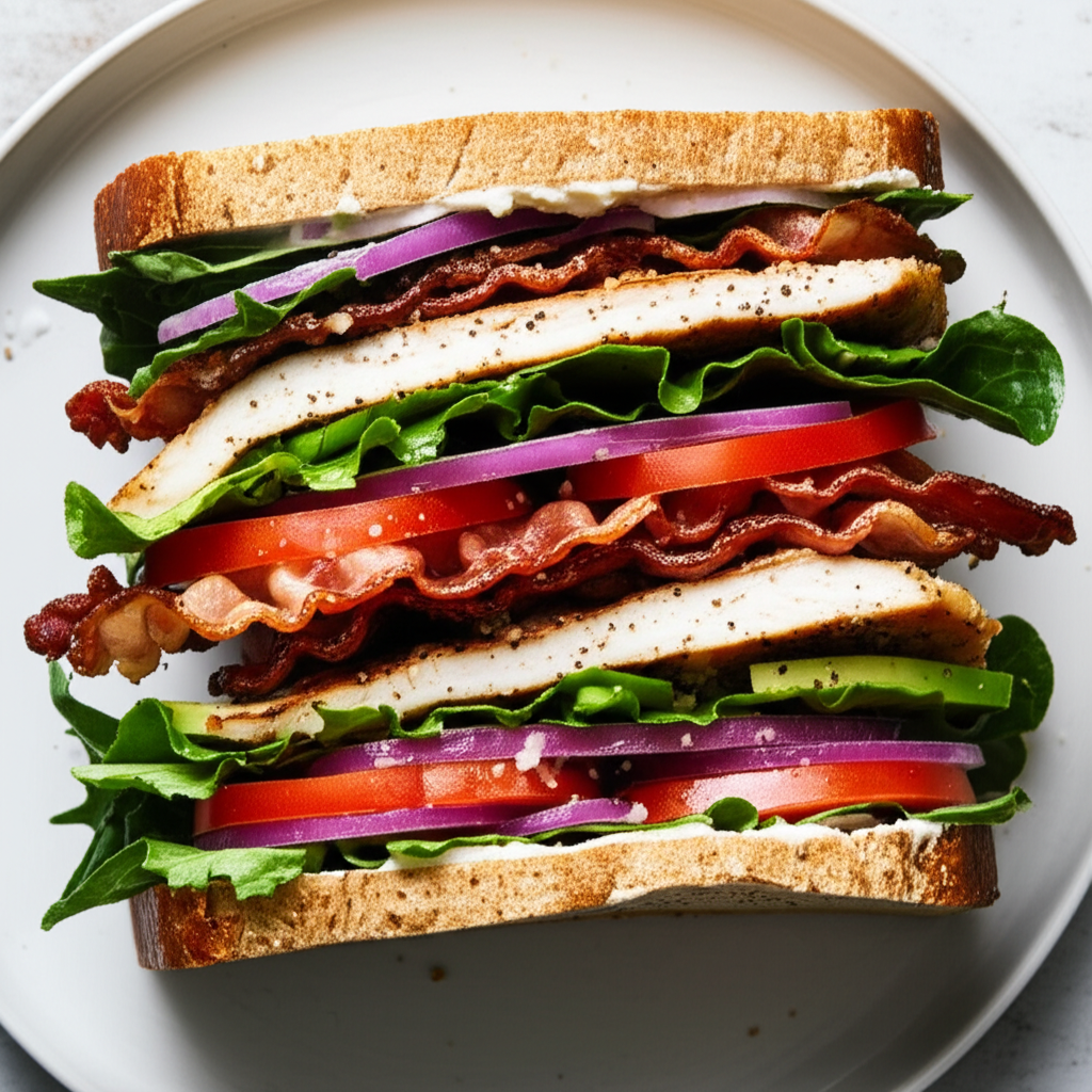 Avocado Blt Sandwiches image
