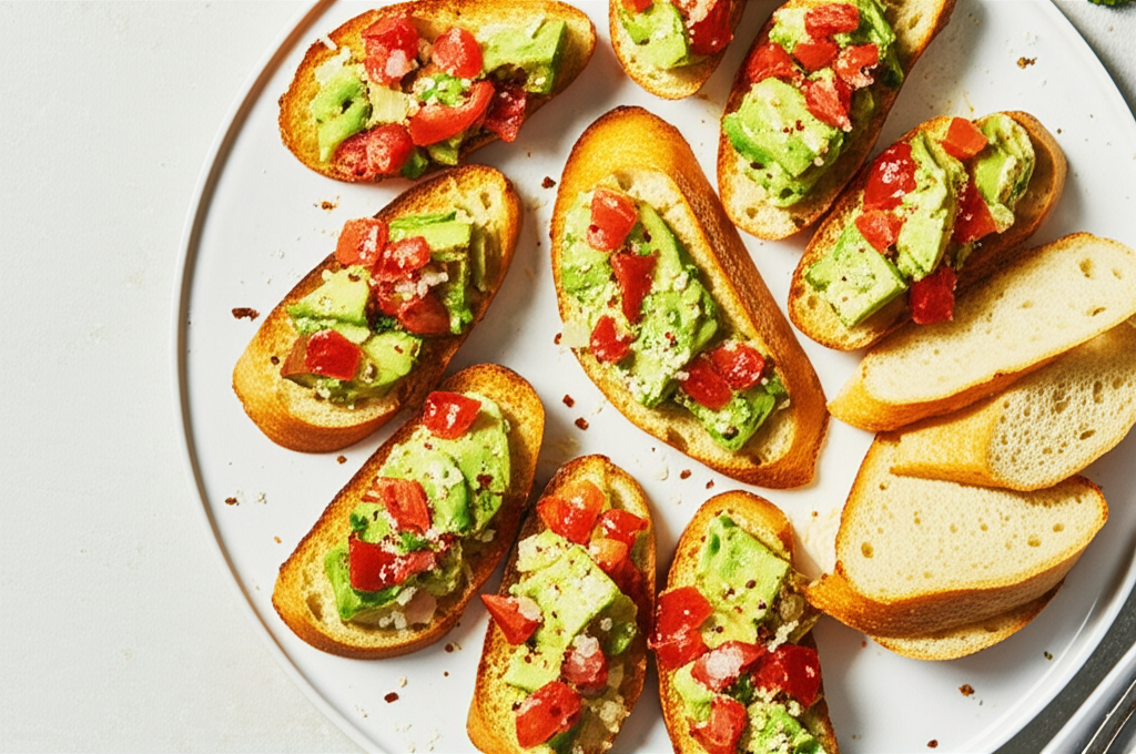 Avocado Bruschetta image