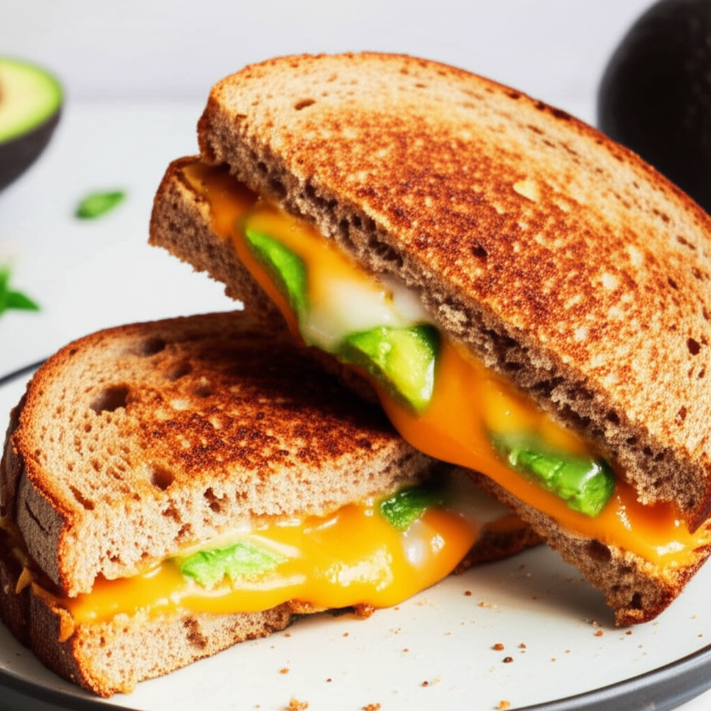 Avocado Cheddar Grilled Cheese image
