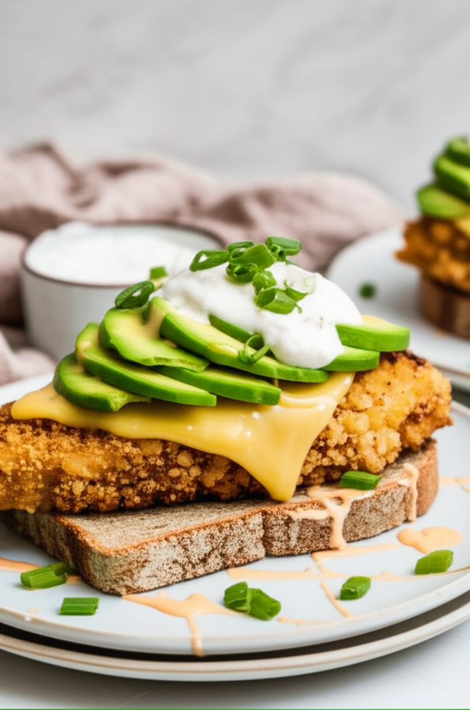Avocado Chicken Melt image